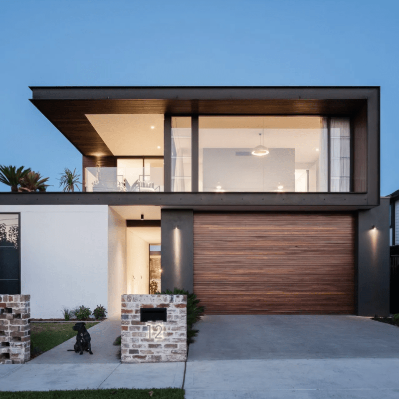 Modern Interior Rendering with High Ceilings